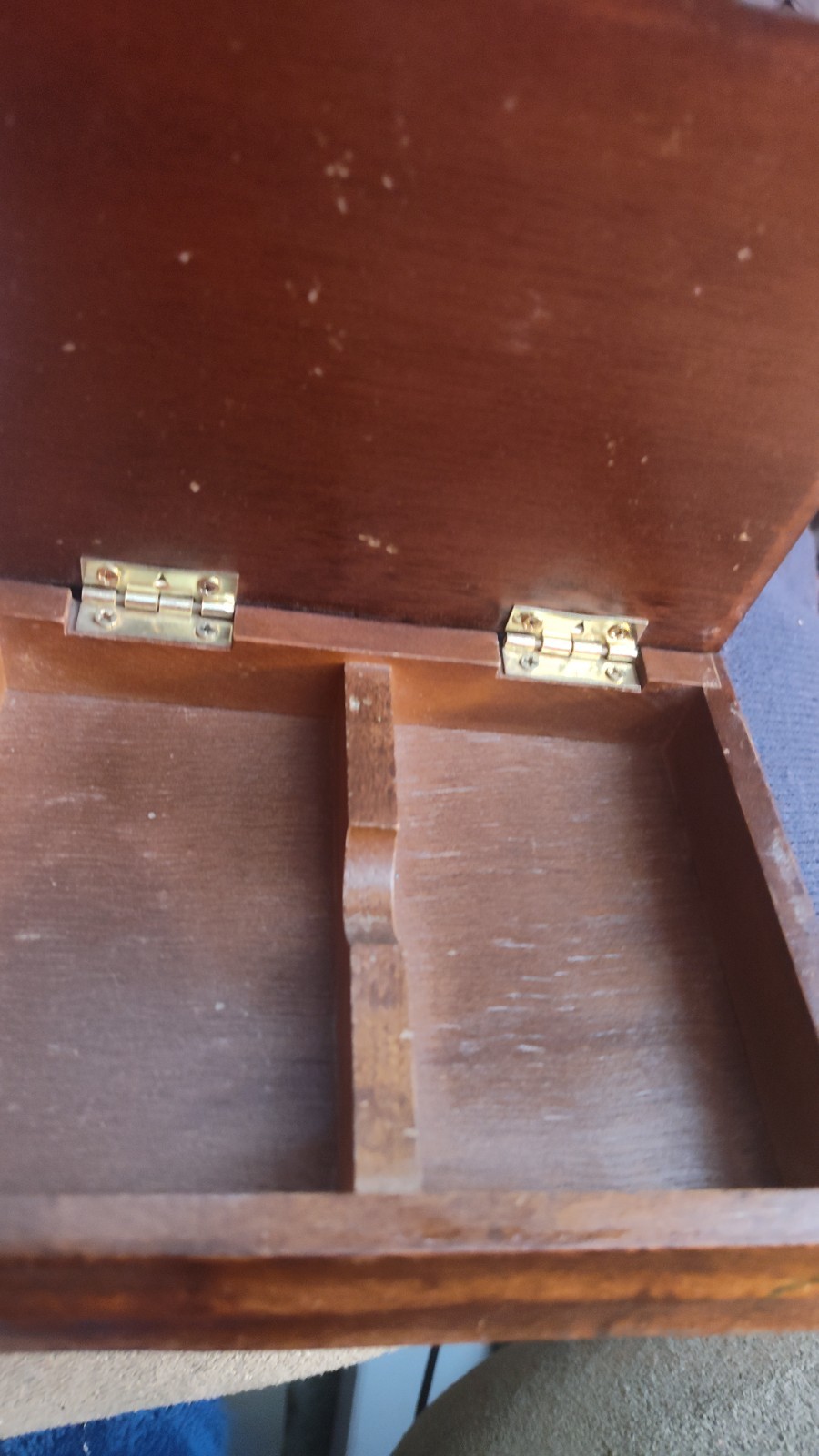 small wooden trinket box x 2