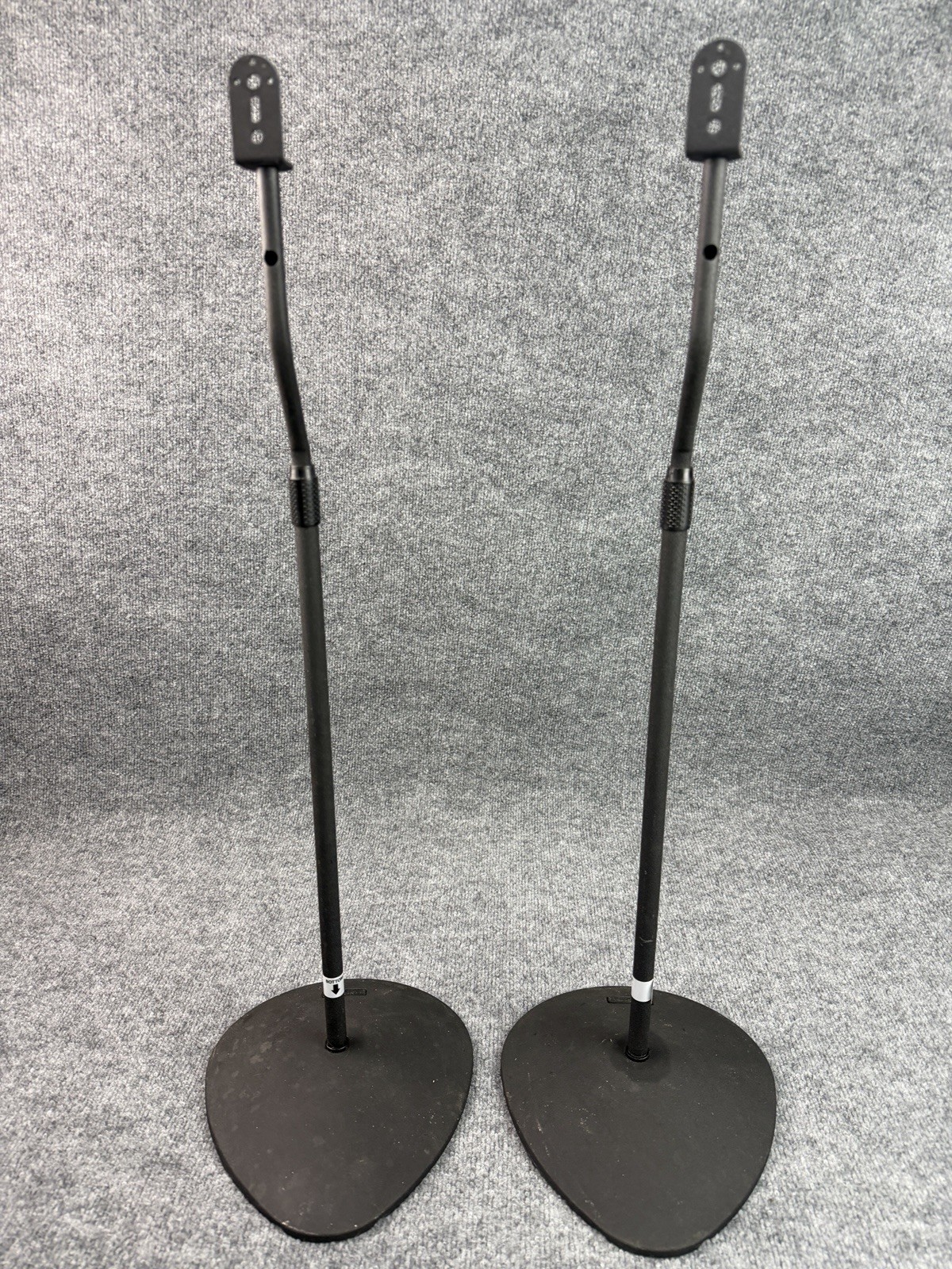 Insignia 28 – 38" Adjustable Height Speaker Stands for Satellite Speakers