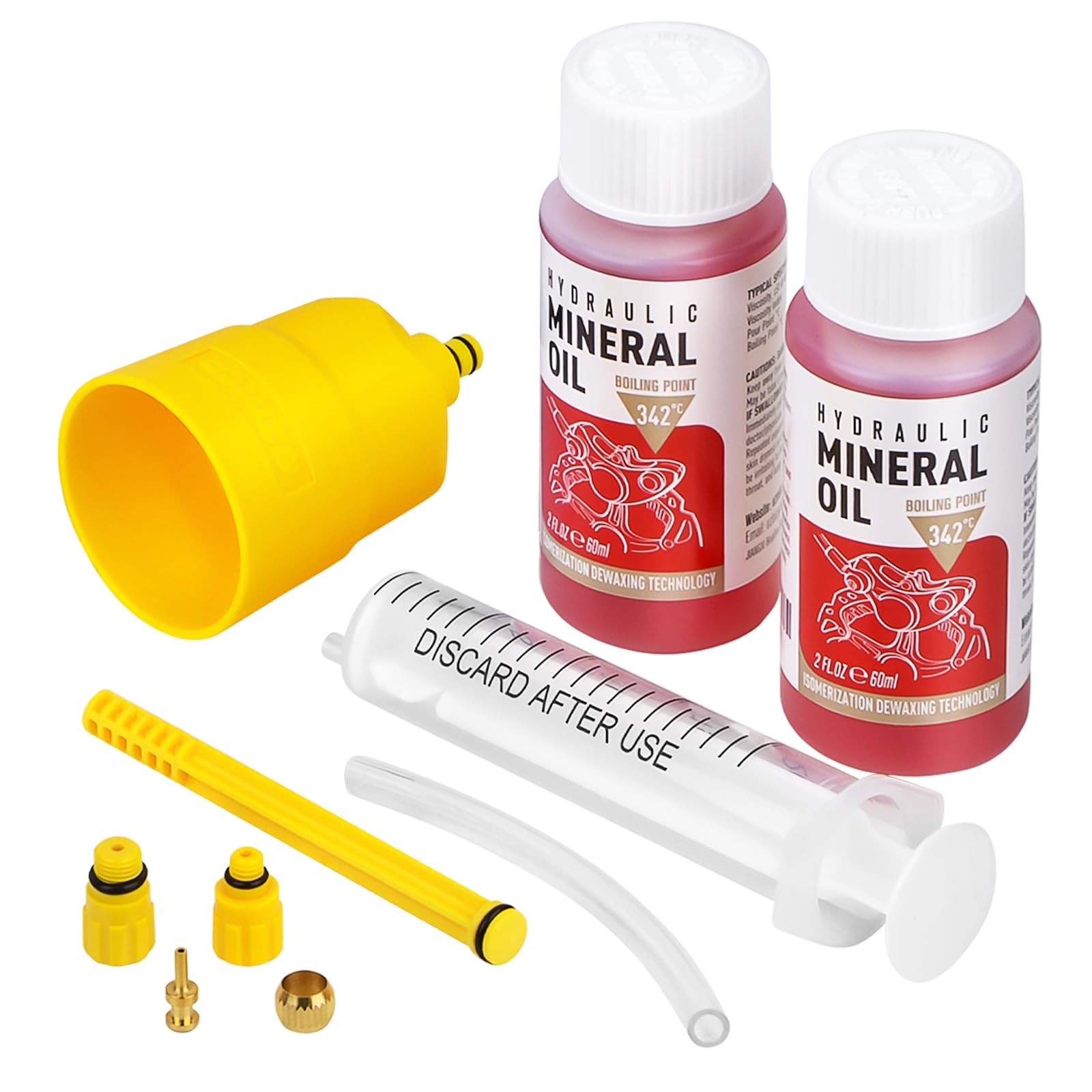 YOUMAYSTORY Brake Bleed Kit for Shimano Hydraulic Brakes, Brake Fluid Change