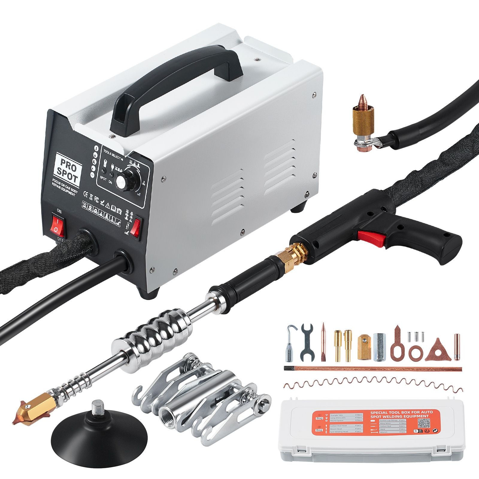 Auto Body Dent Puller 7 Welding Modes & 1800W