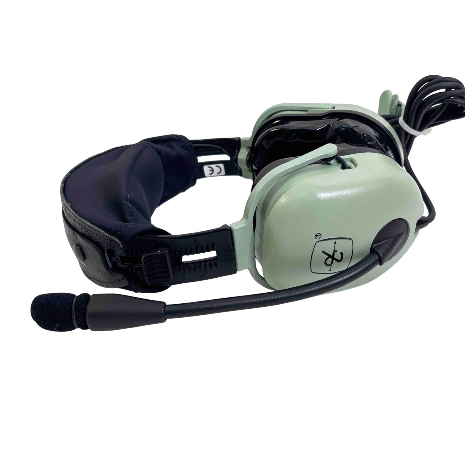 David Clark H20-10 (12507G-46) Aviation Headset - Untested See Description