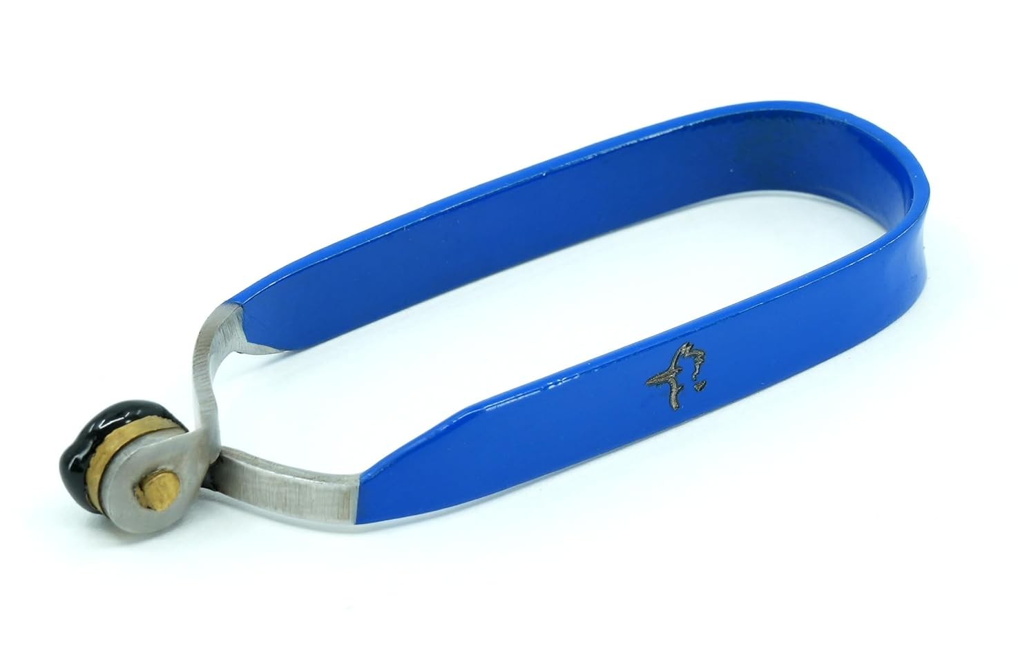 Fly Tying Hackle Plier Tool Blue Kingfisher Fly Tying Equipment Fly Tying