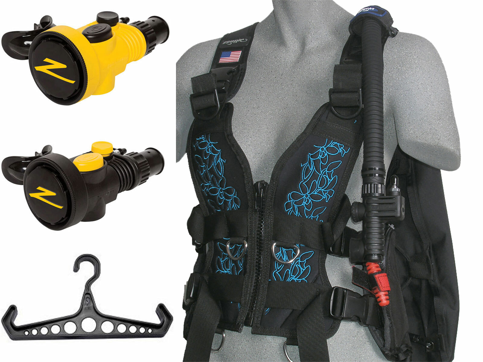 Zeagle Zena w/Octo Z II Integrated Octo/Inflator & Free BC Hanger