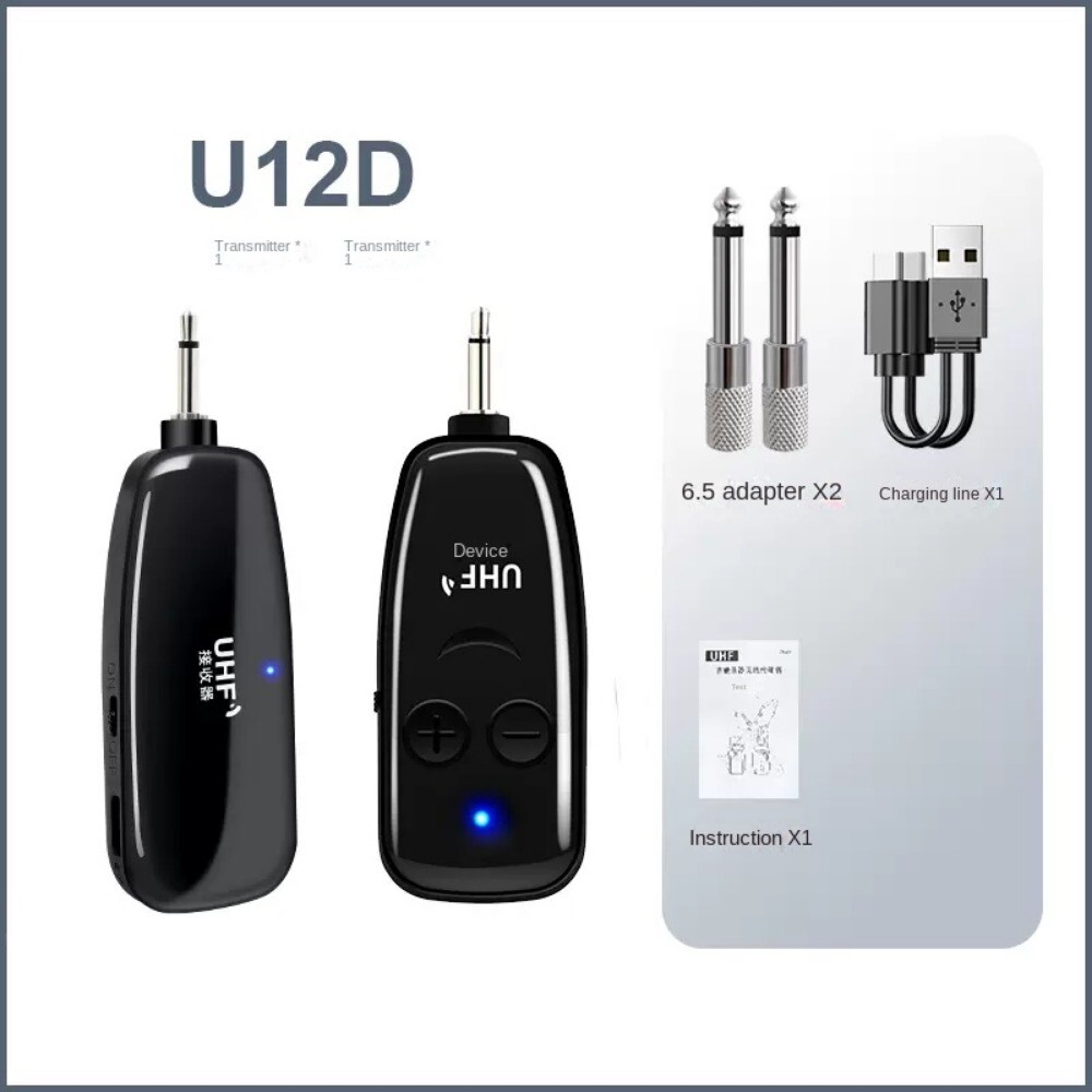 Wireless Guitar System Upgraded Wireless Guitar Transmitter Receiver Cordless