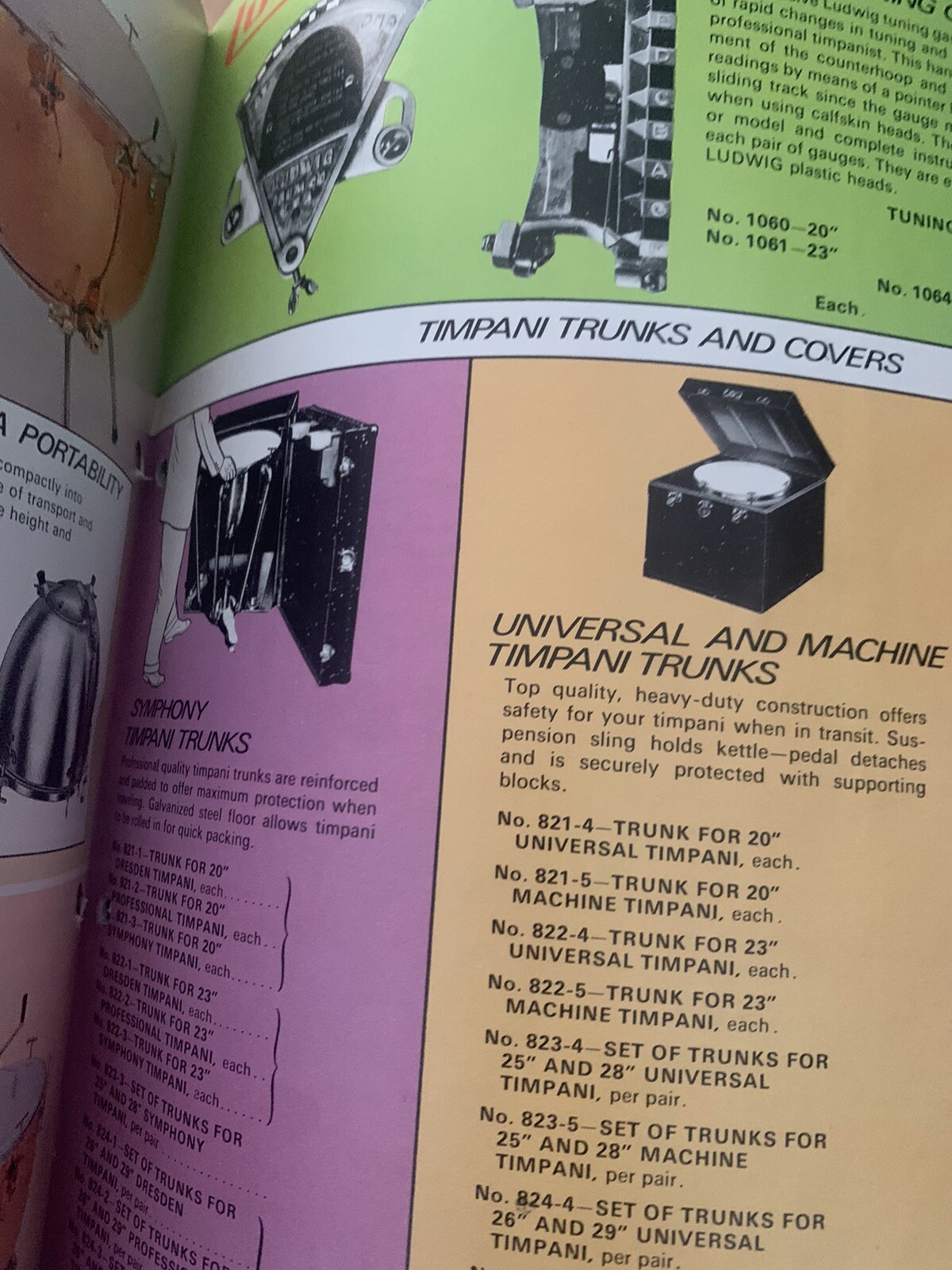 Vintage 1971 Ludwig Drums Catalog