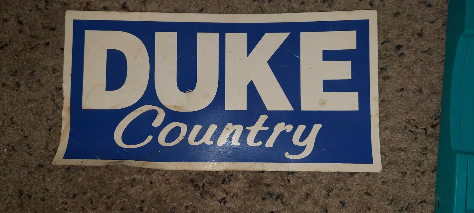 VINTAGE DAVID DUKE FOR GOVERNOR LOUISIANA CARDSTOCK SIGN