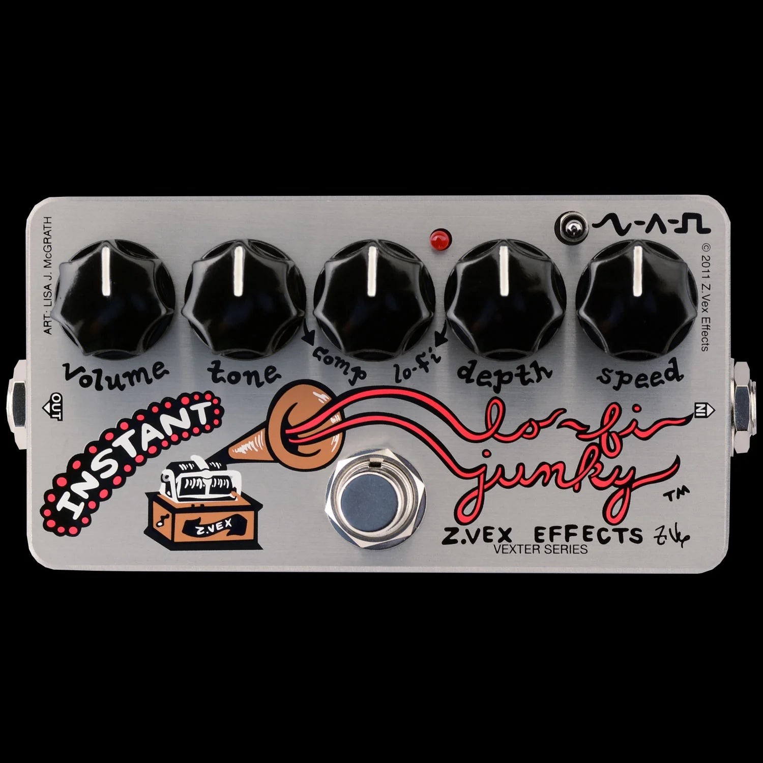 ZVex Vexter Instant Lo Fi Junky Guitar Pedal