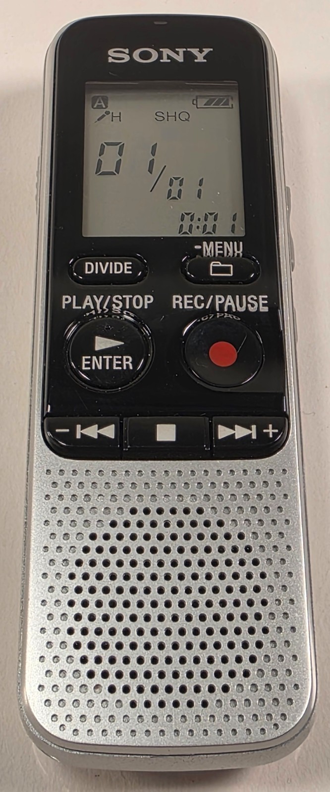 MINT Tested and Working Sony ICD-BX112 Handheld Digital Voice IC Recorder 500 hr