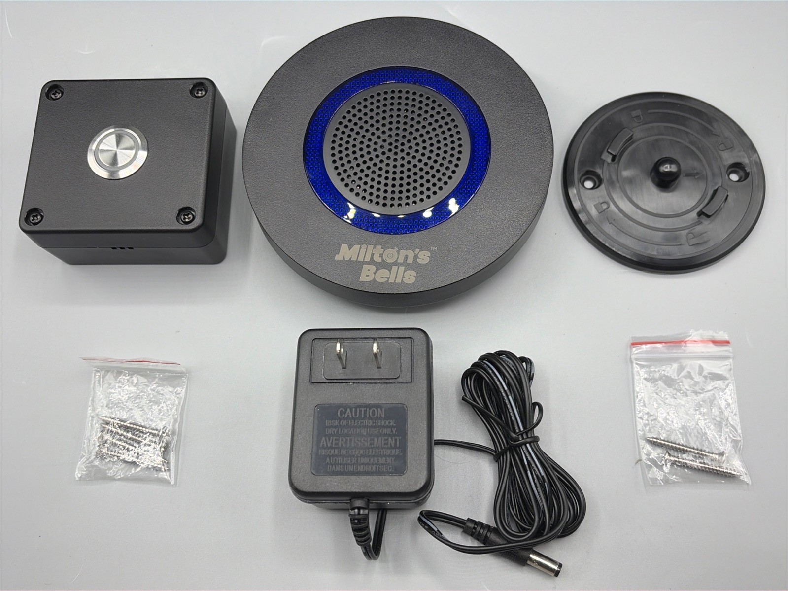 Milton’s Bells X5 Wireless Doorbell, Ideal for Warehouse & Business Door Chim...
