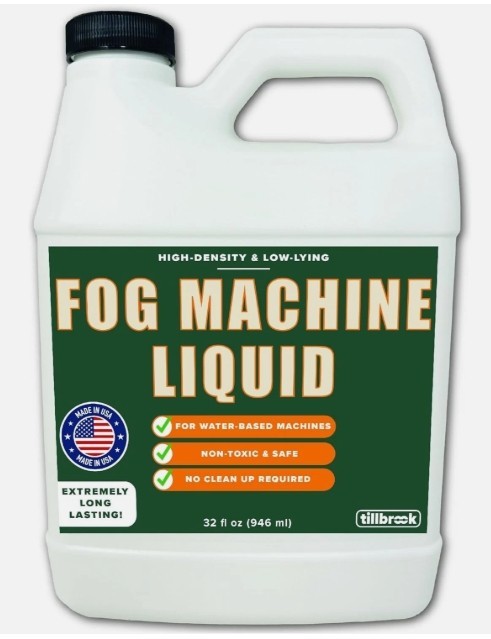 Fog Machine Liquid 32 oz Fog Machine Fluid Long-Lasting Fog Juice DJ Disco Party