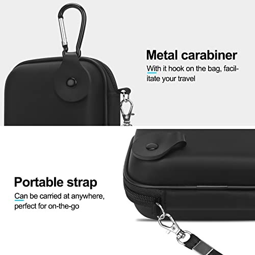 Camera Carrying Case for Canon PowerShot ELPH Black+Black