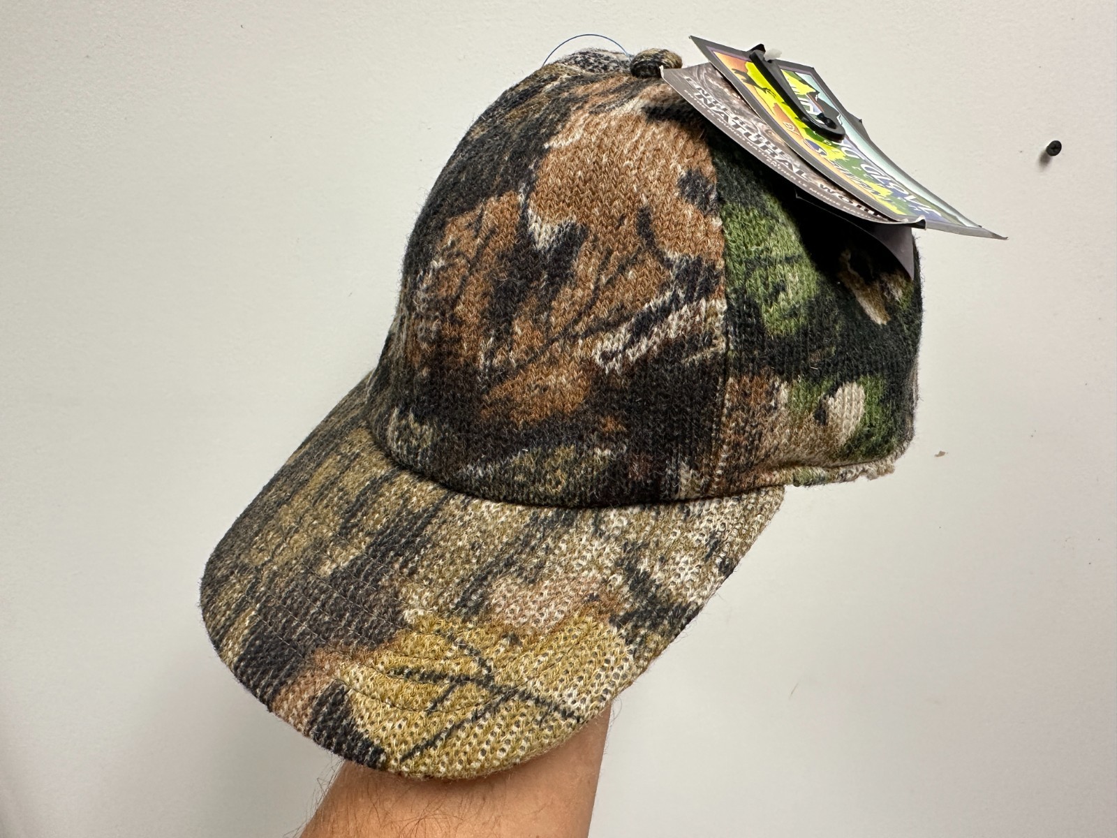 VTG NWT WOOL Insulated  Realtree Advantage Timber Camo Hat Cap USA Made