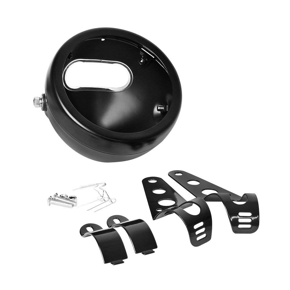 7 Inch Motorcycle Headlight Housing Bracket Headlamp Shell 7" LED Headlight