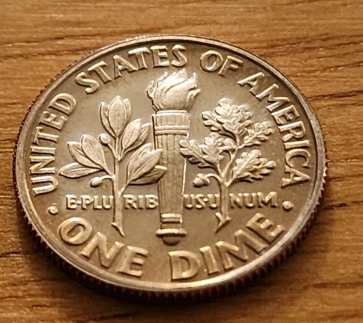 1989-S ROOSEVELT DIME - GEM PROOF (copper/nickel Clad)