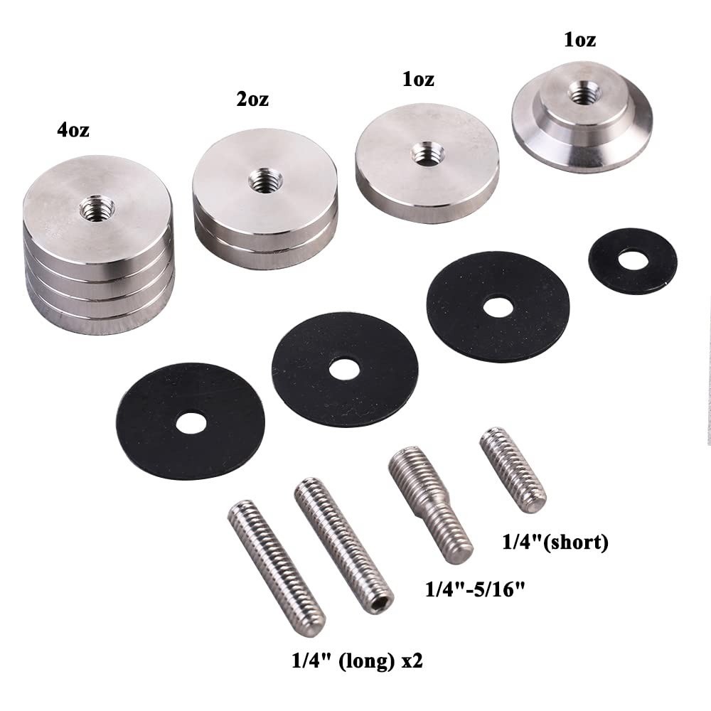 BICASTER Archery Stabilizer Weights 8 Ounces Stainless Steel