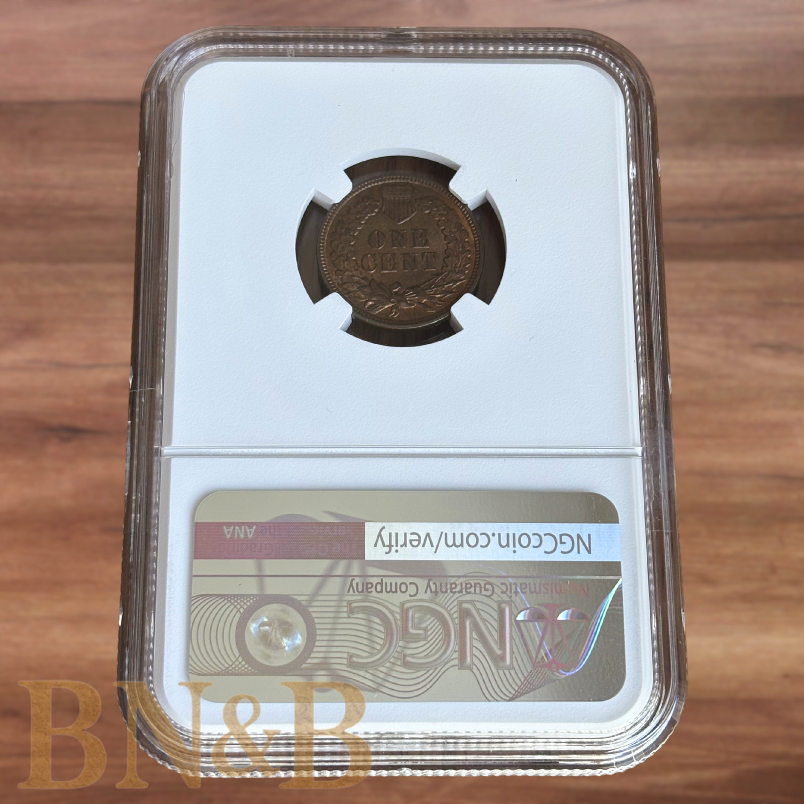 1897 Indian Head Penny NGC MS64RB