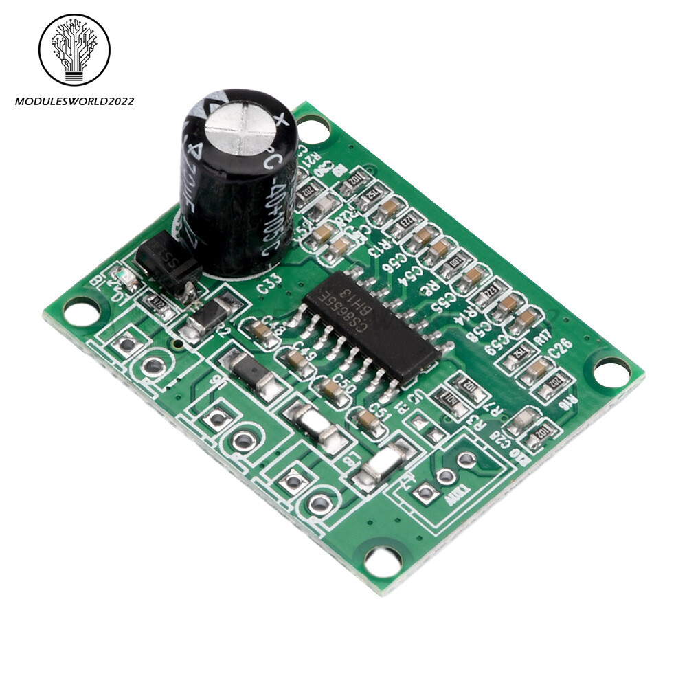 MP3 Decoder Board DC7V-16V Power Amplifier Board 2*15W DIY Audio Decoder Module