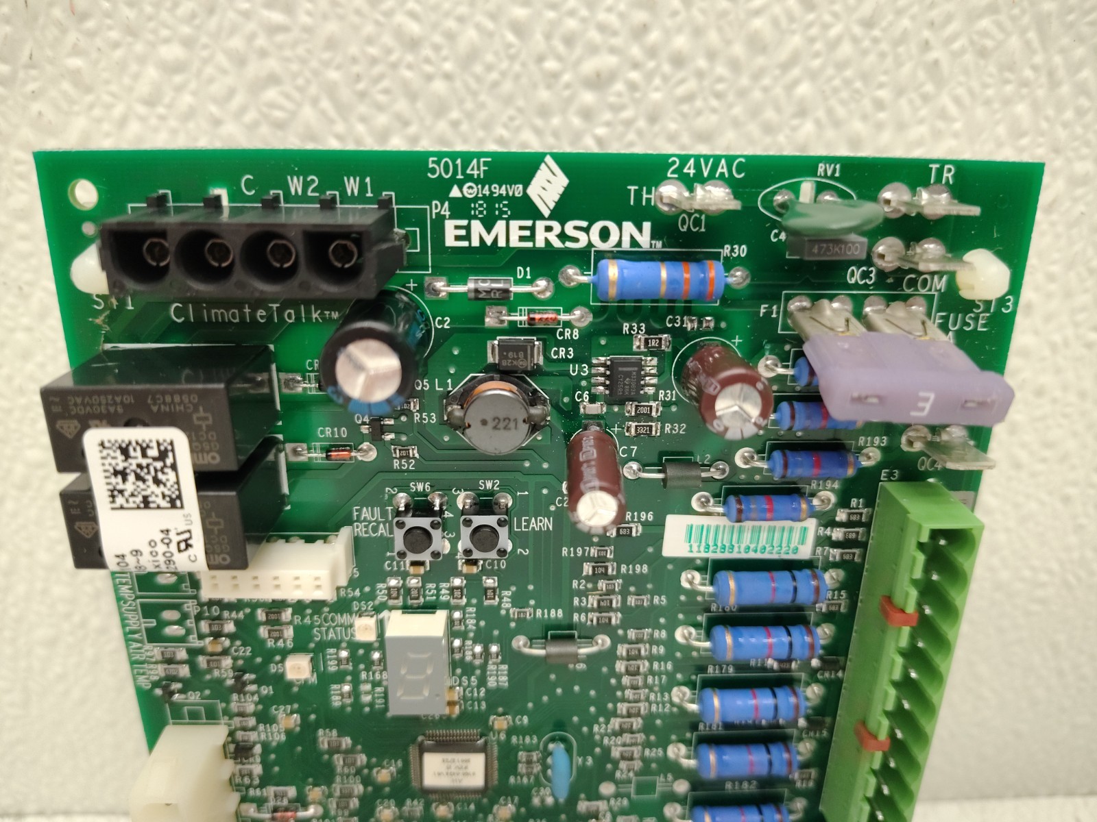 Emerson 5014F 1494V0 Control Board Tested