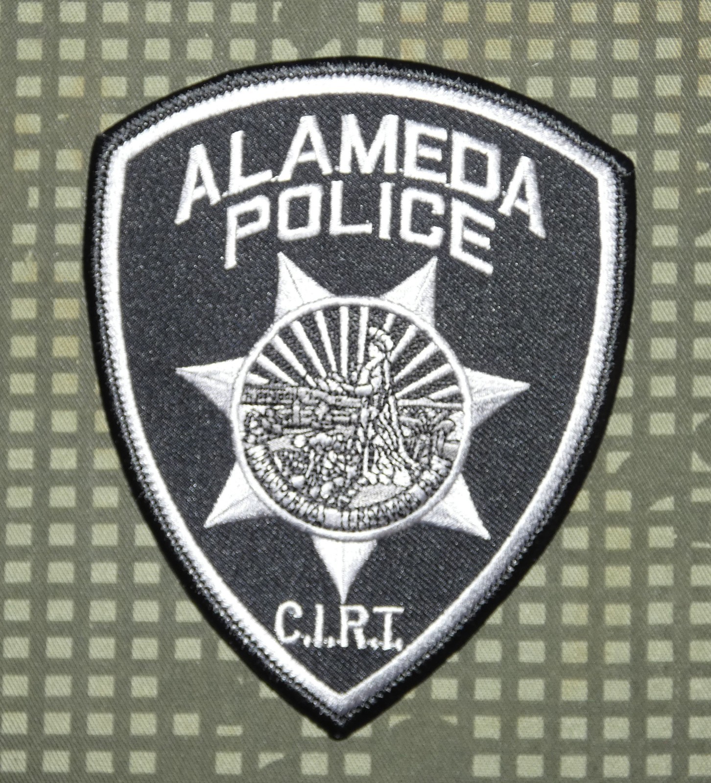 Vintage Alameda Police Department CIRT Shoulder Patch (California)