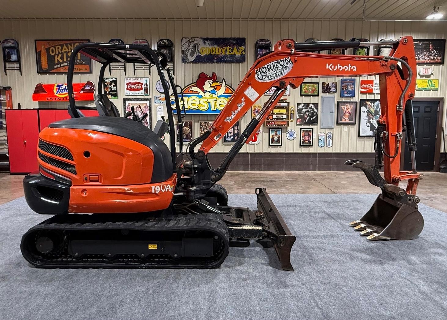 Kubota Kx040-4 Excavator Mini Track Hoe