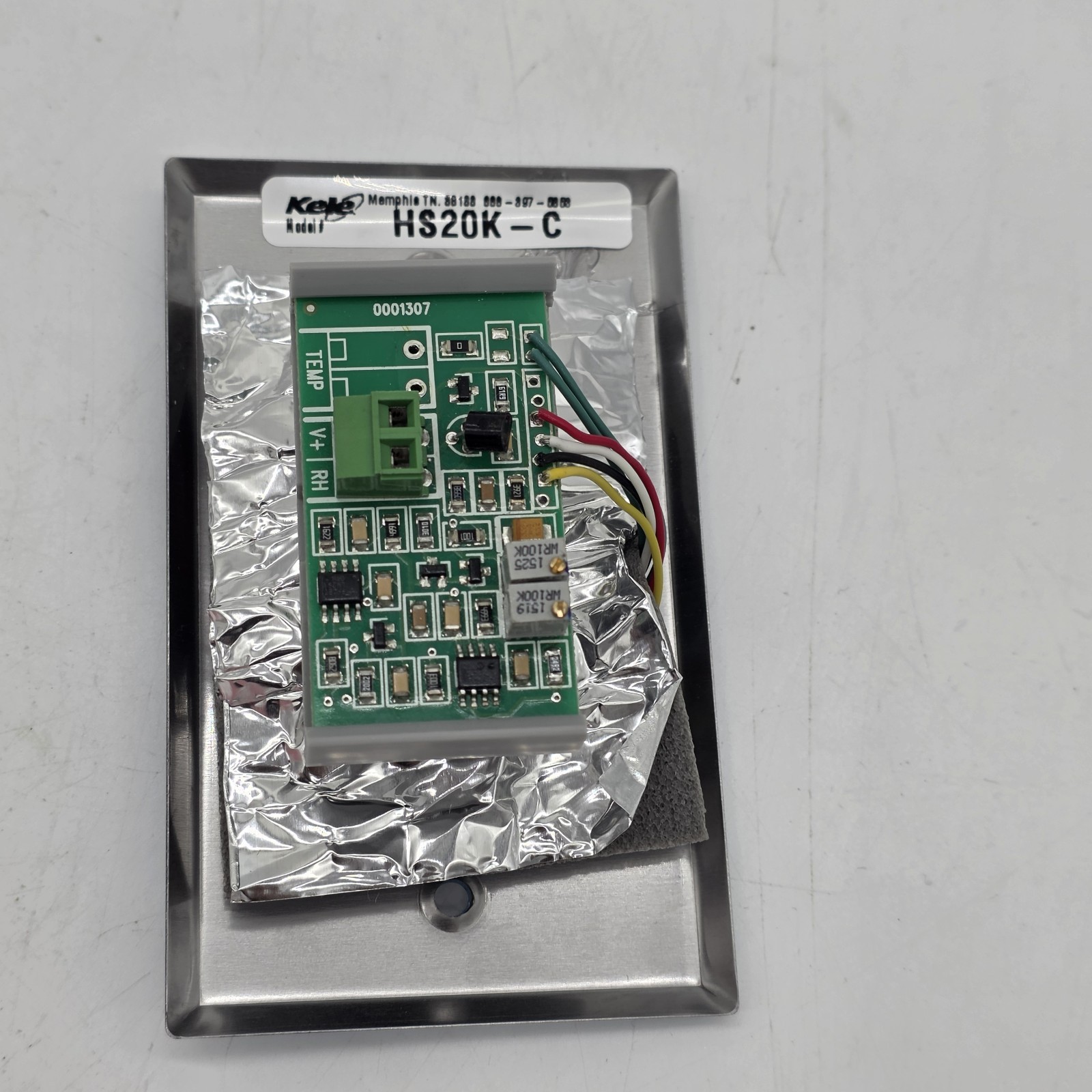 Kele HS20K-C Room Humidity Transmitter 4-20mA Output HVAC BAS Sensor