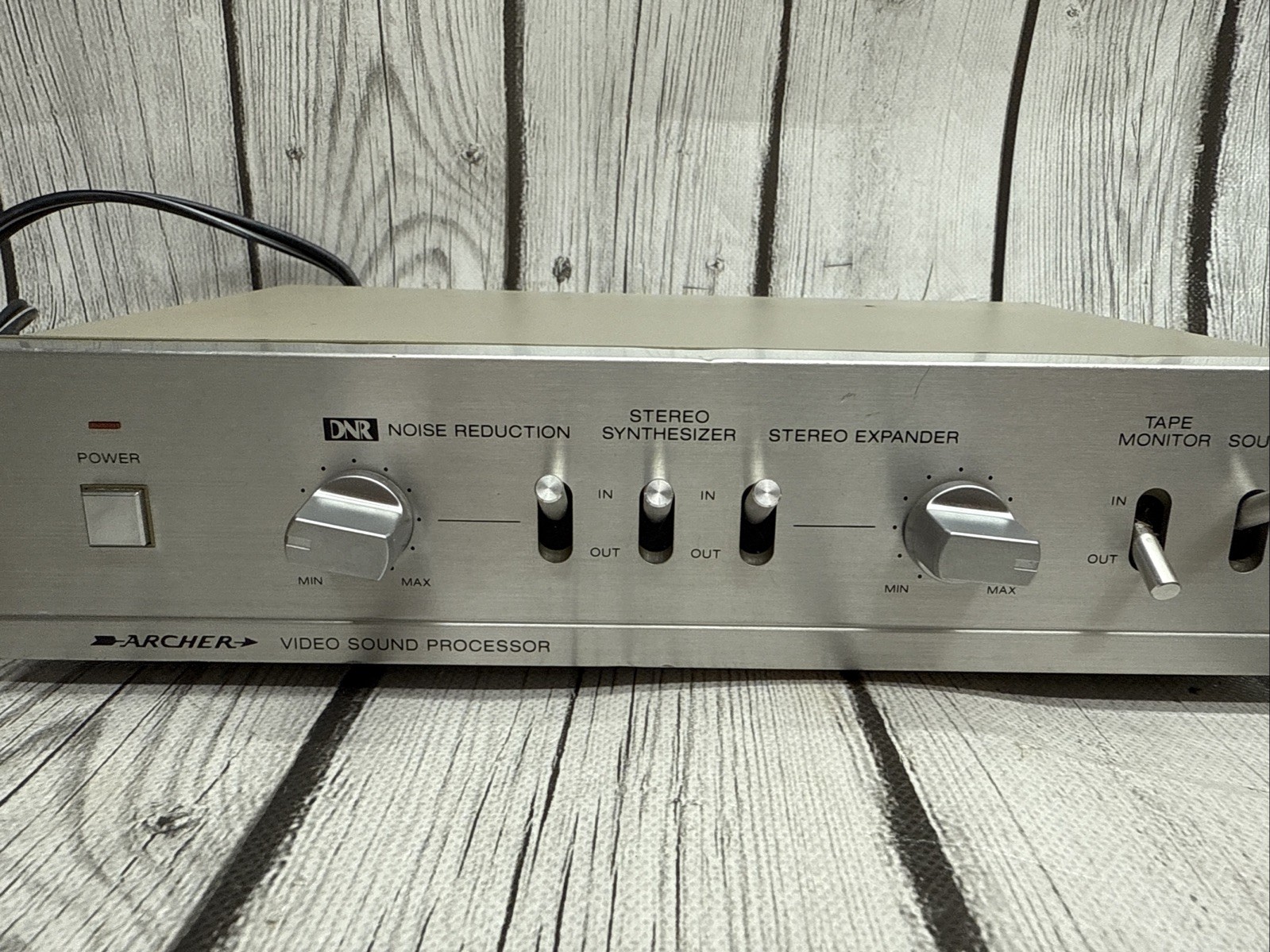 Archer Video Processor Model 15-1272A Radioshack Analog VHS Enhancer Untested