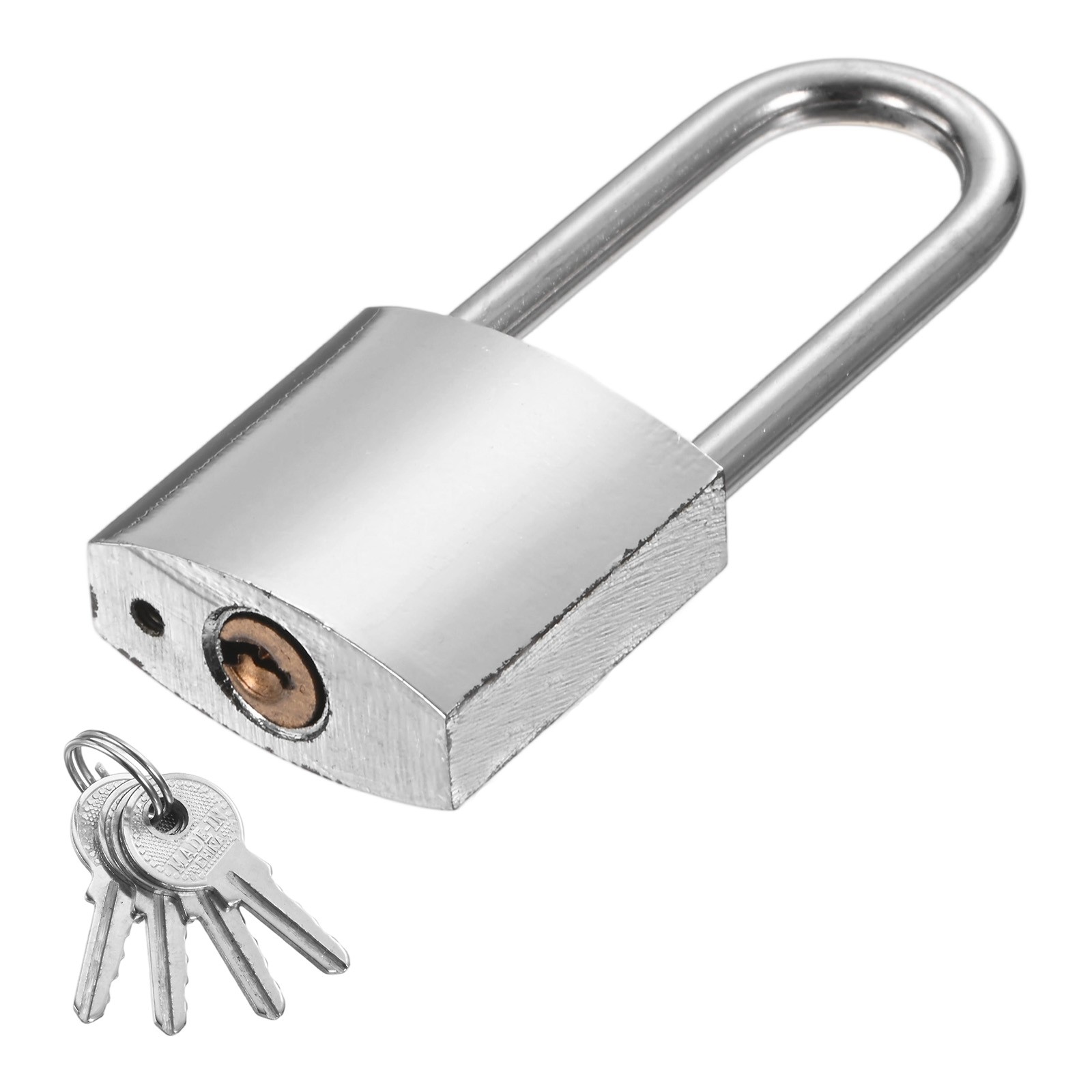 24 x 60mm Heavy Duty Lock Alloy Steel High Security Padlock with 4 Keys