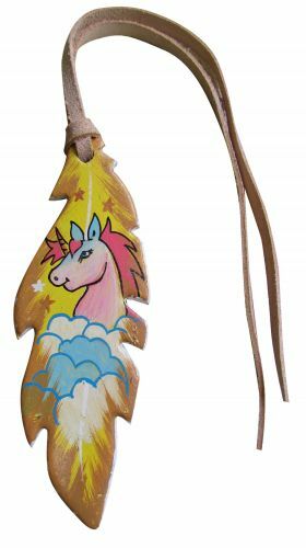 Shiloh Showman Unicorn Tie On Feather