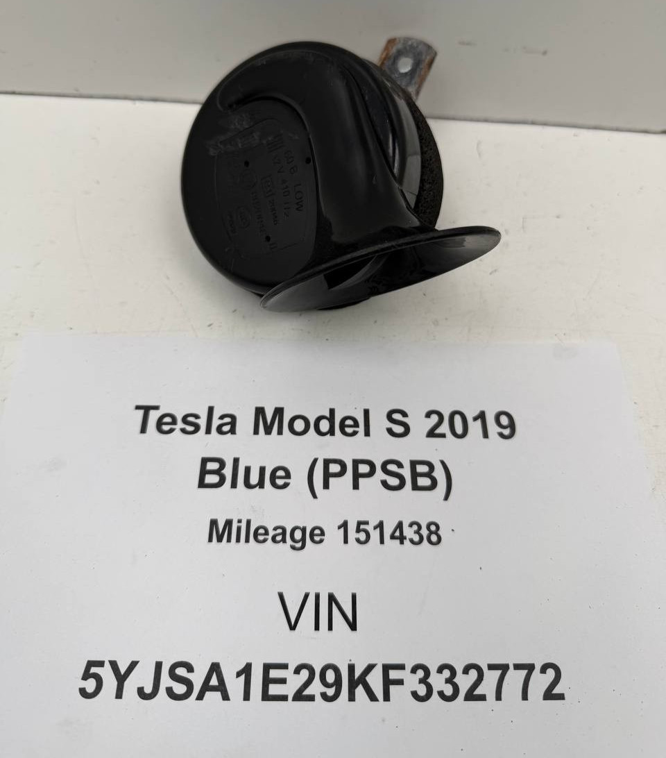 2012-2020 Tesla Model S MS High Pitch Tone Horn OEM 0020046