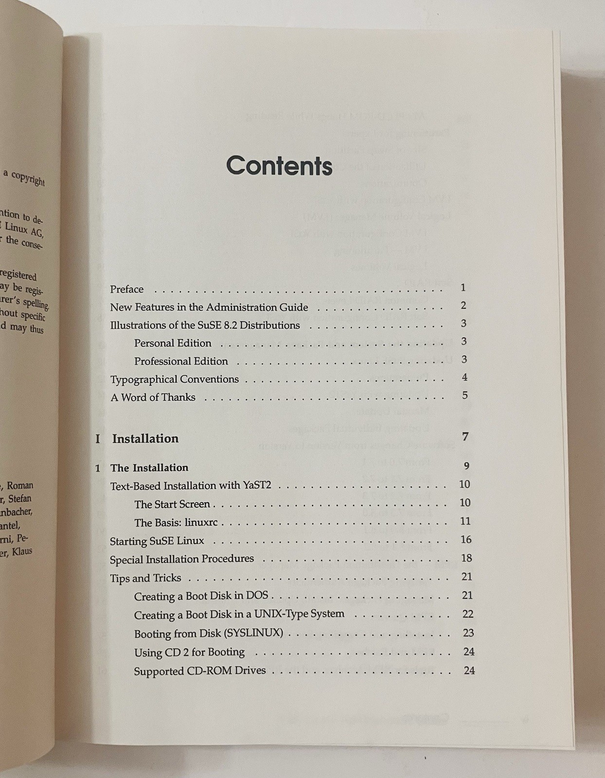 SuSE Linux 8.2 Administration Guide 2003 Linux Manual Book