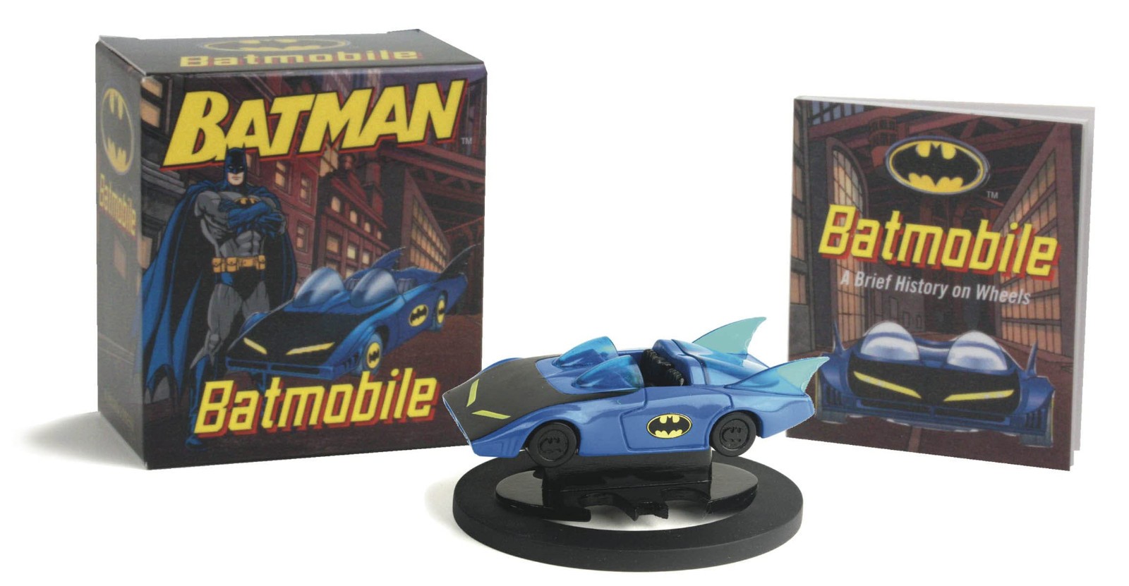 Batman Mega Mini Kits Batmobile and Mini Book 1st Printing - Running Press 2012