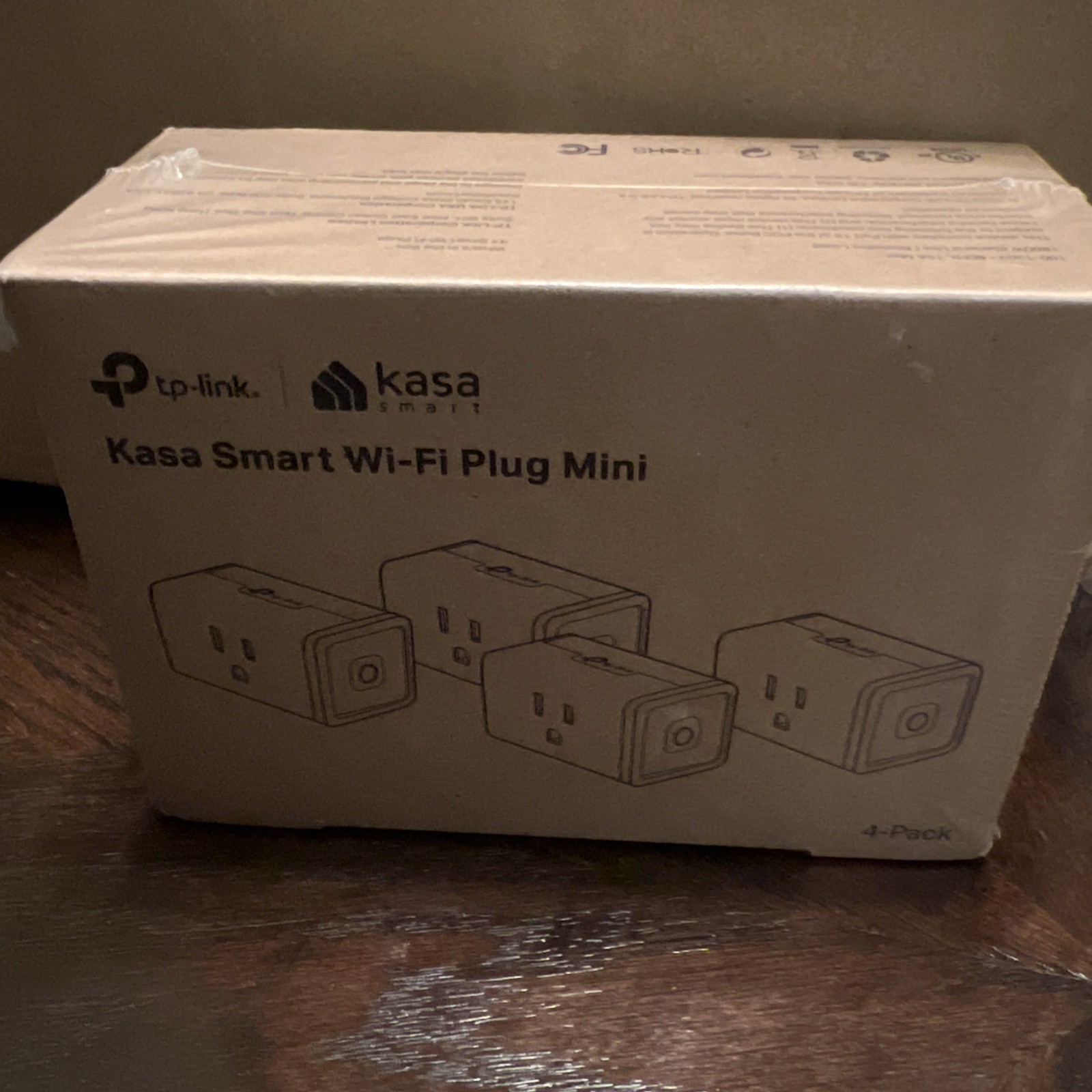 TP-Link Kasa Smart Wi-Fi Plug Mini (4-Pack) Model HS103P4