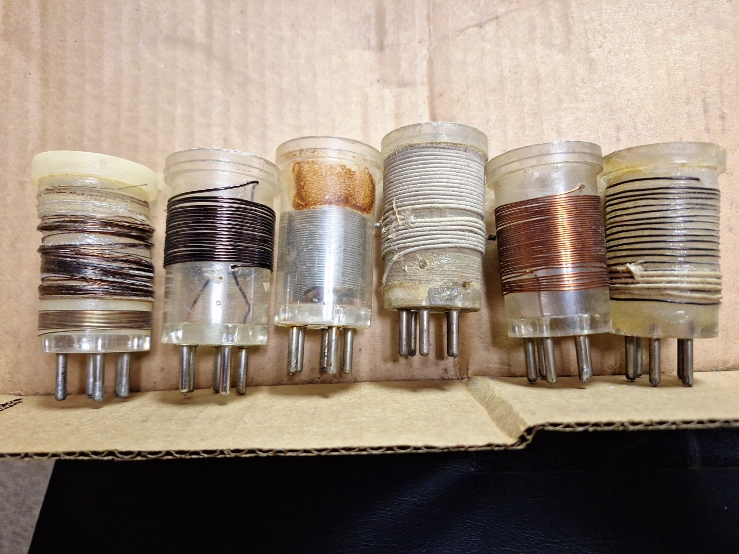 5 Pin Coil Form Lot Ham Vintage Shortwave Crystal Radio