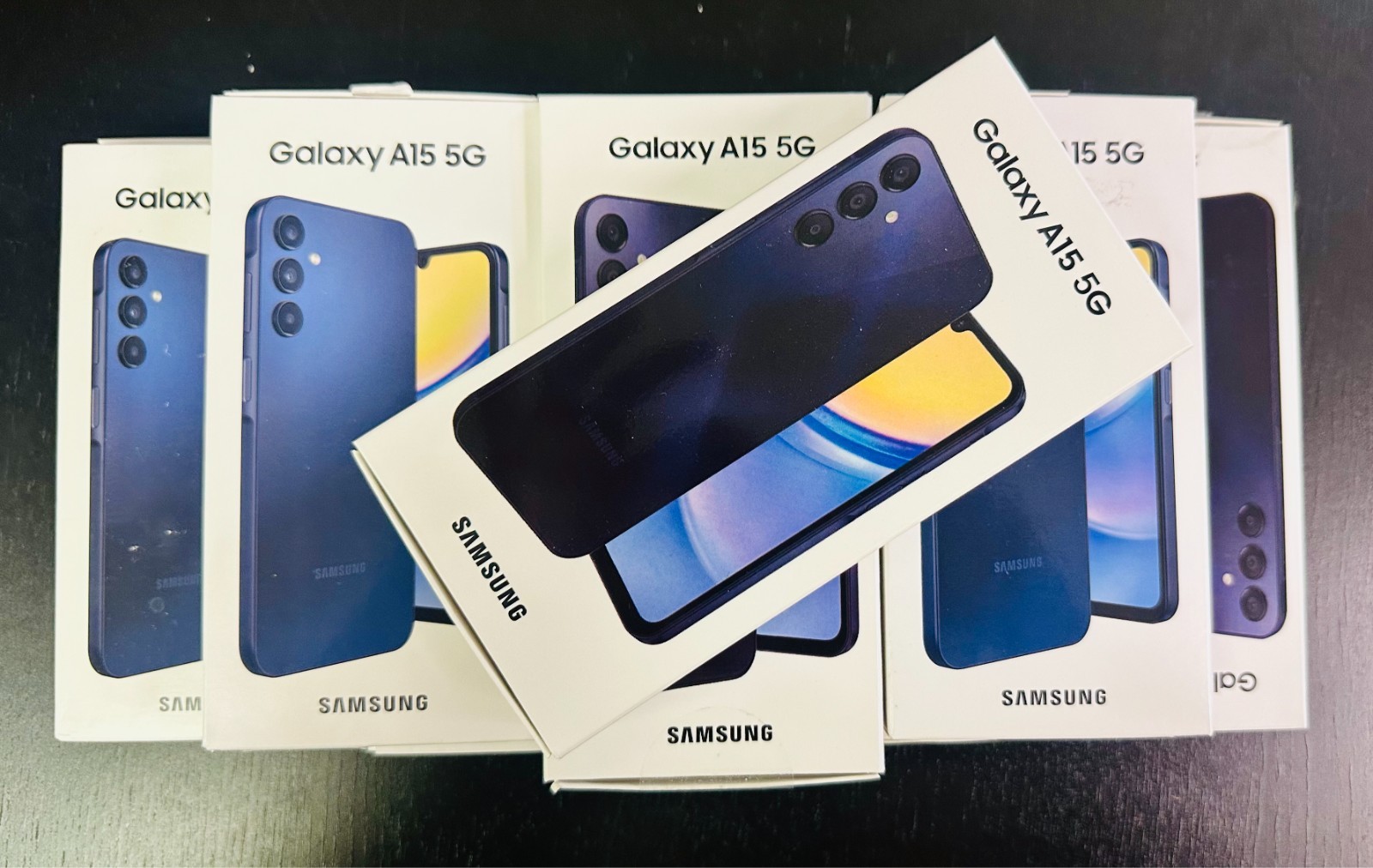 Samsung Galaxy A15 Original Box  ONLY+ Fast Charging Cable, SIM Tool – A03 Lot