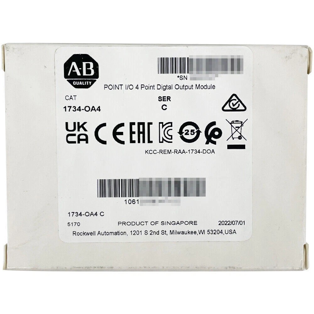 1734-OA4 Allen-Bradley  1734OA4 Point I/O 4 Point Digital Output Module