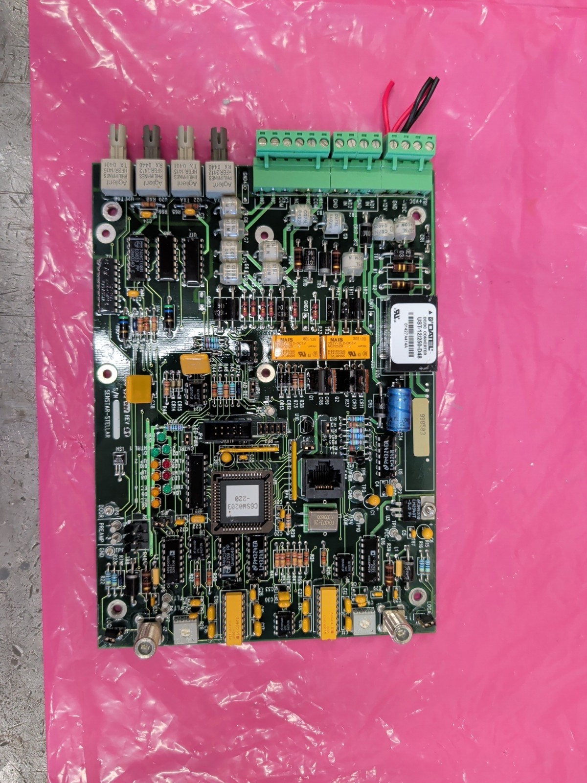 Senstar-stellar C6ba0303-001 Pulled From Working Security System