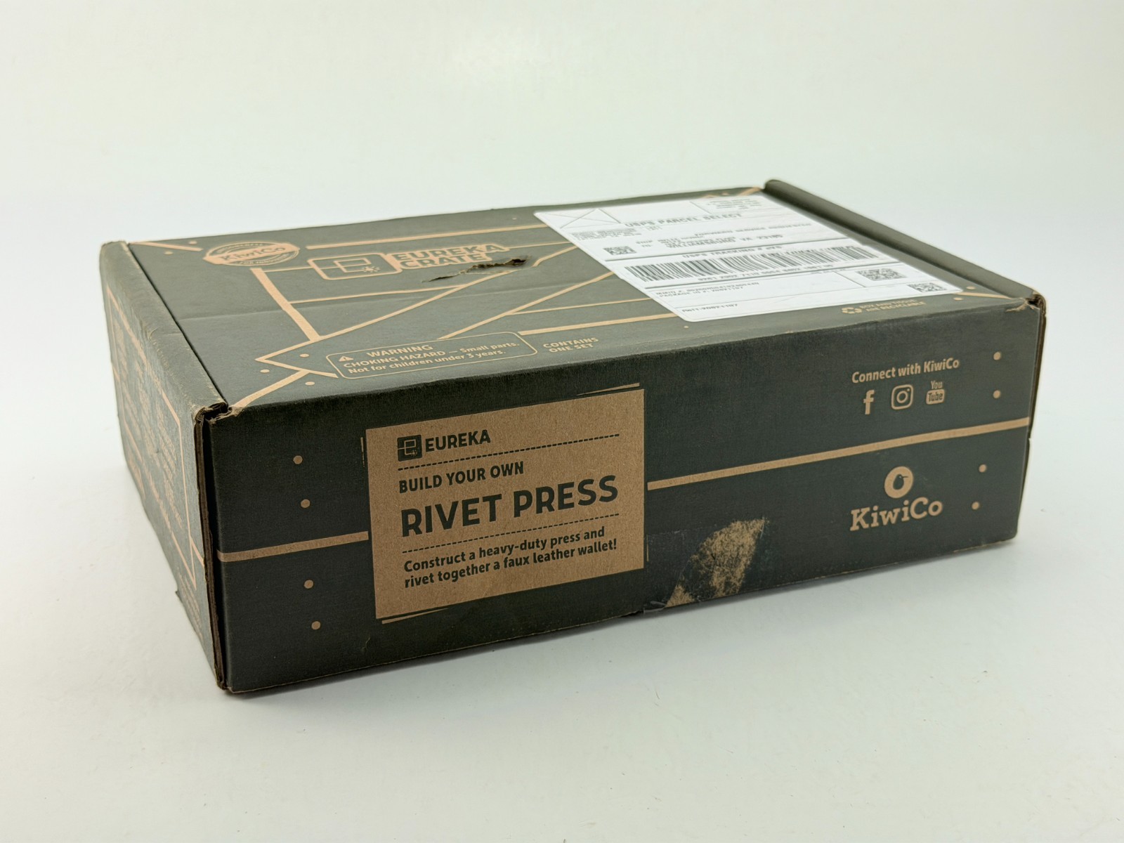 KiwiCo Rivet Press STEM Project Kit Complete Educational DIY -NEW