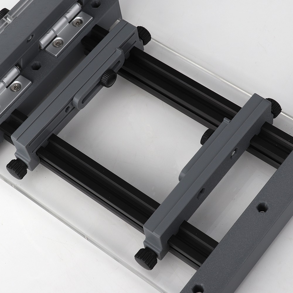 Manual PCB Screen Printing Machine 15x15cm Desktop SMT Solder Stencil Printer US