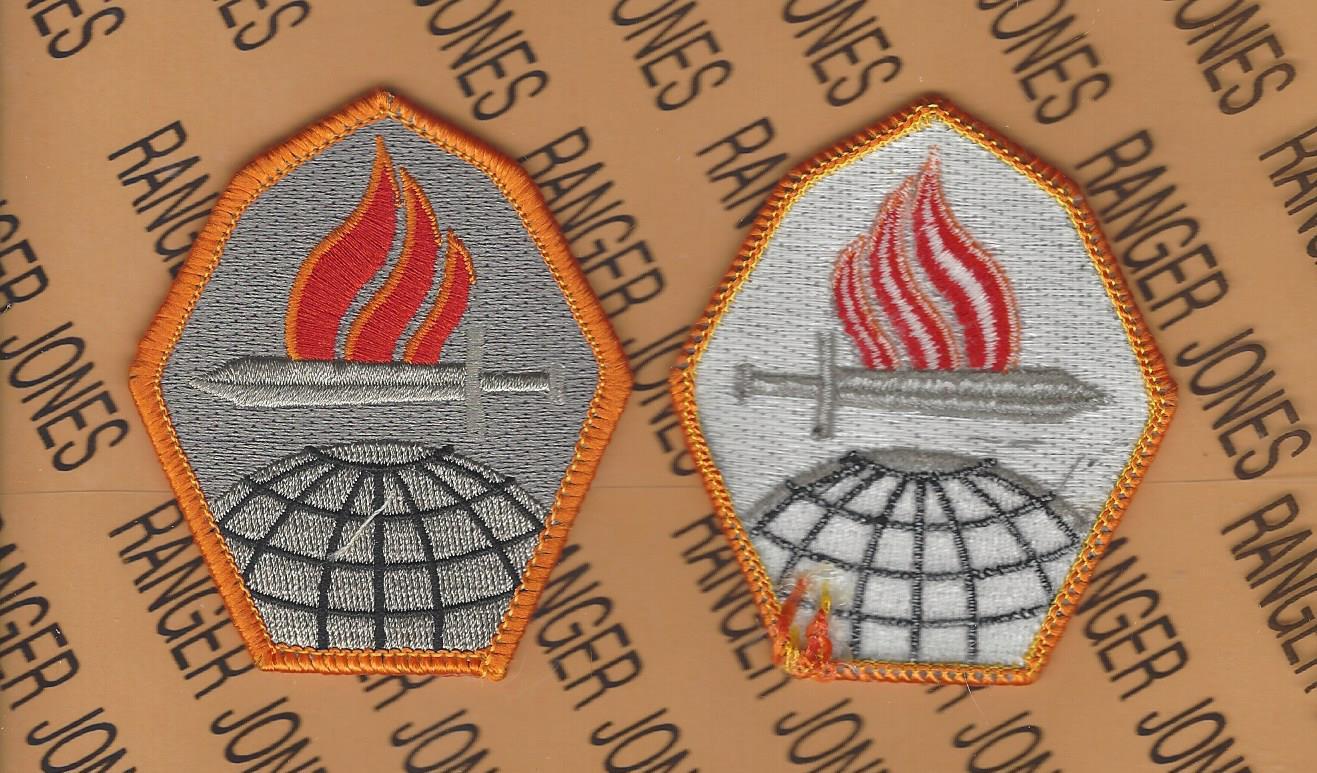 US Army Cyber Command Center of Excellence CCOE ~3" shoulder patch m/e