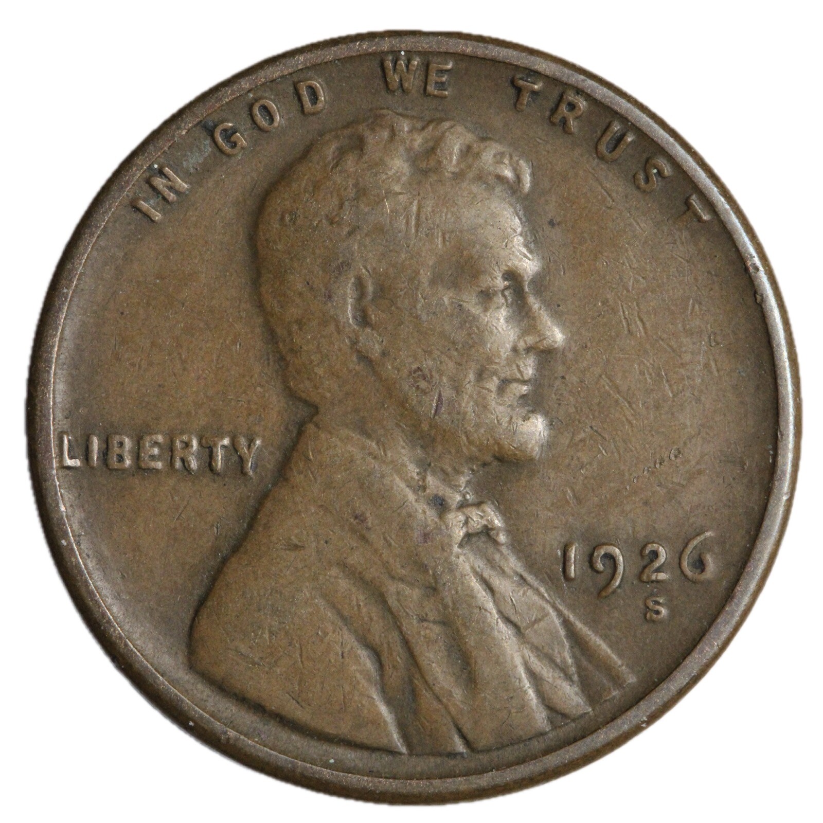 1926-S Lincoln Wheat Cent Penny Better Grade Complete Your Album!!