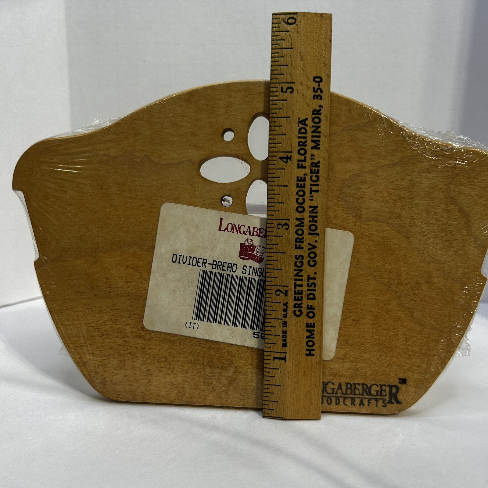 Longaberger Bread Basket Single Divider #50008 Sealed New