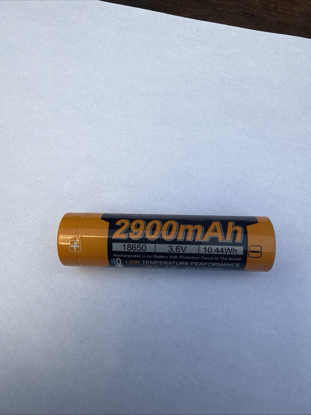 Fenix arb-l18-2900L Cold Resistance