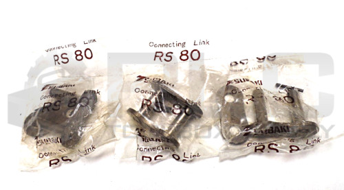 NEW LOT OF 3 SUBAKI RS 80 CONNECTING CHAIN LINK