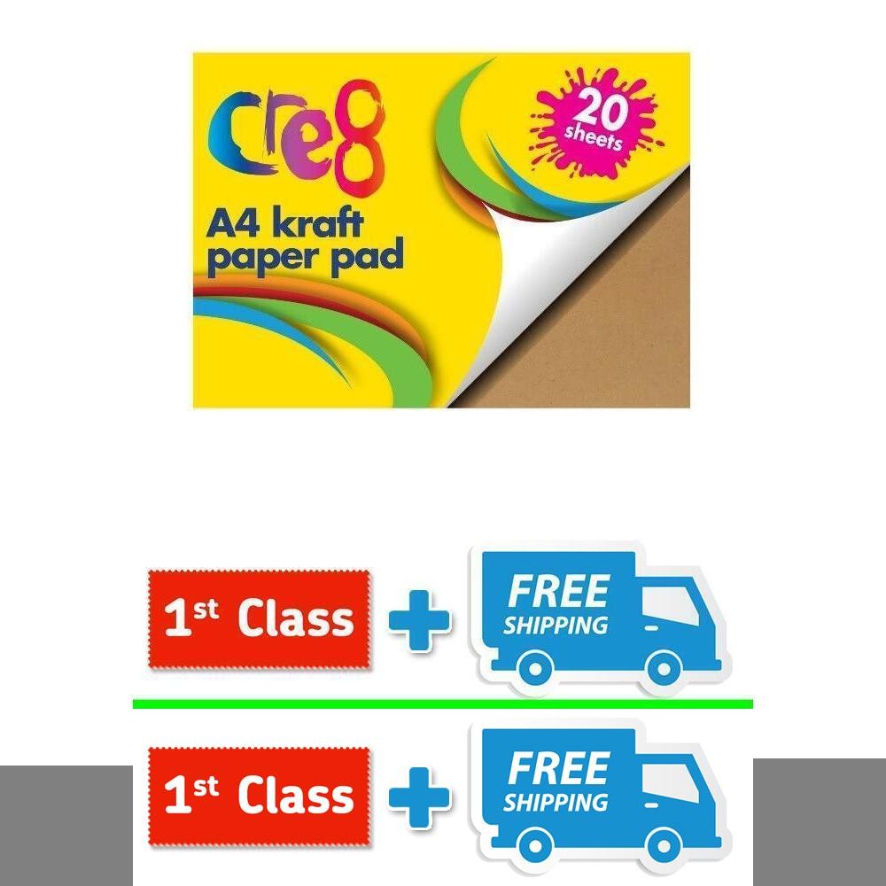 A4 Kraft Paper Pad, 20 sheets