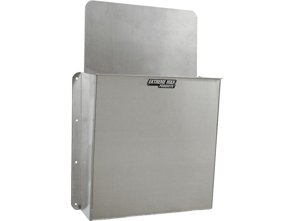 Extreme Max 5001.5816 Wall-Mount Aluminum Floor Jack Holder - Silver