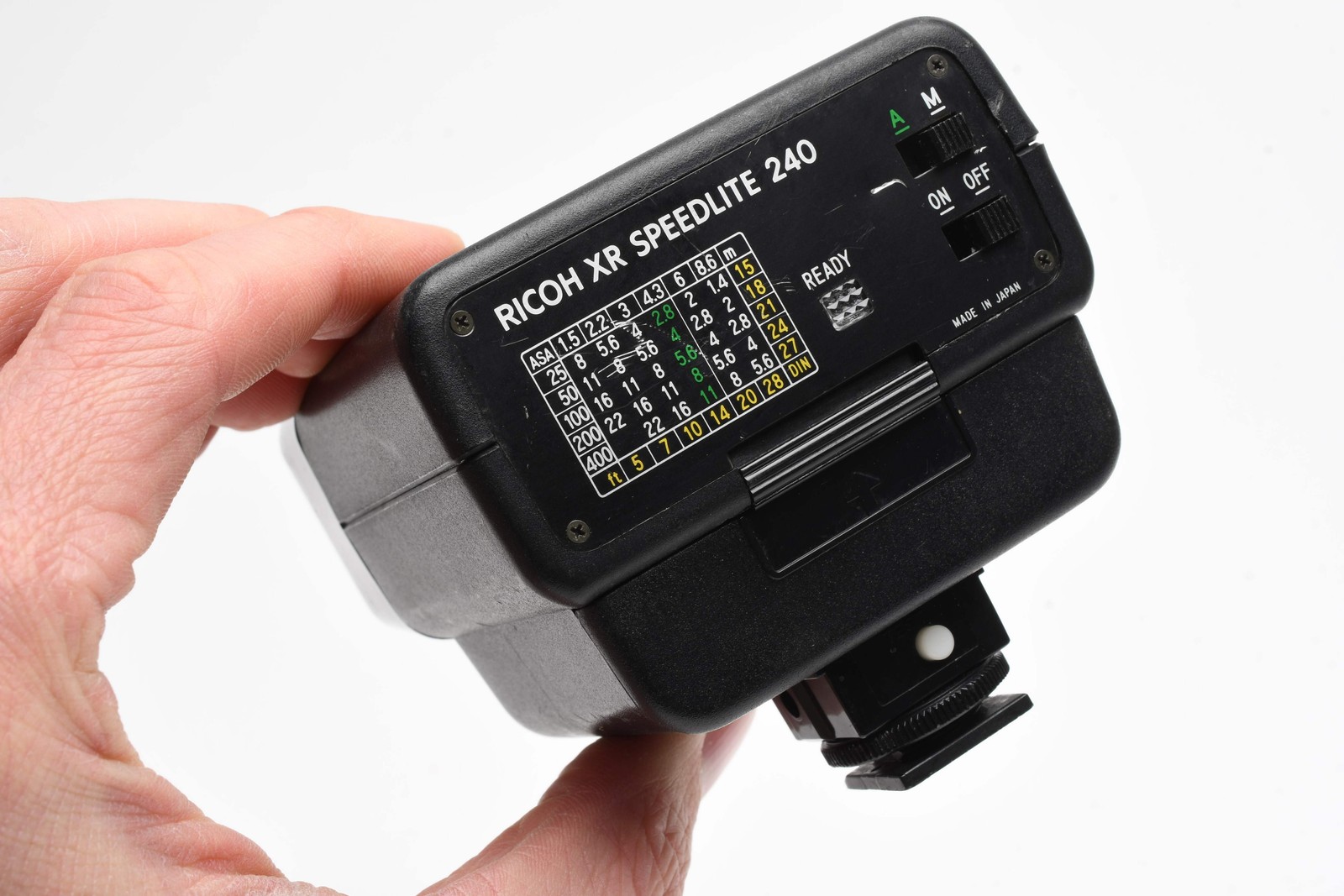 Ricoh XR Speedlight 240 Electronic Flash, Tested
