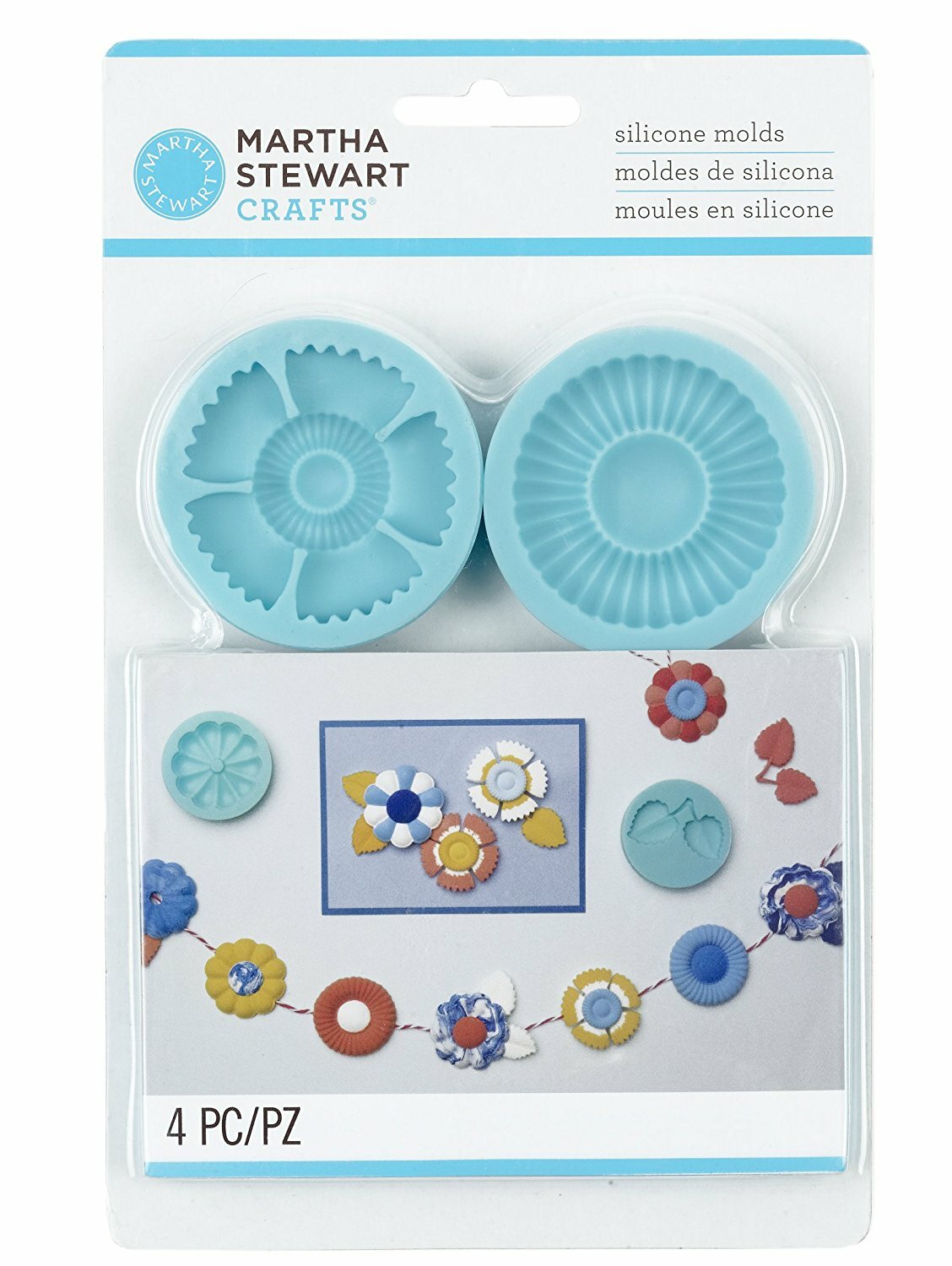 Martha Stewart Crafts Silicone Mold, Graceful Bloom