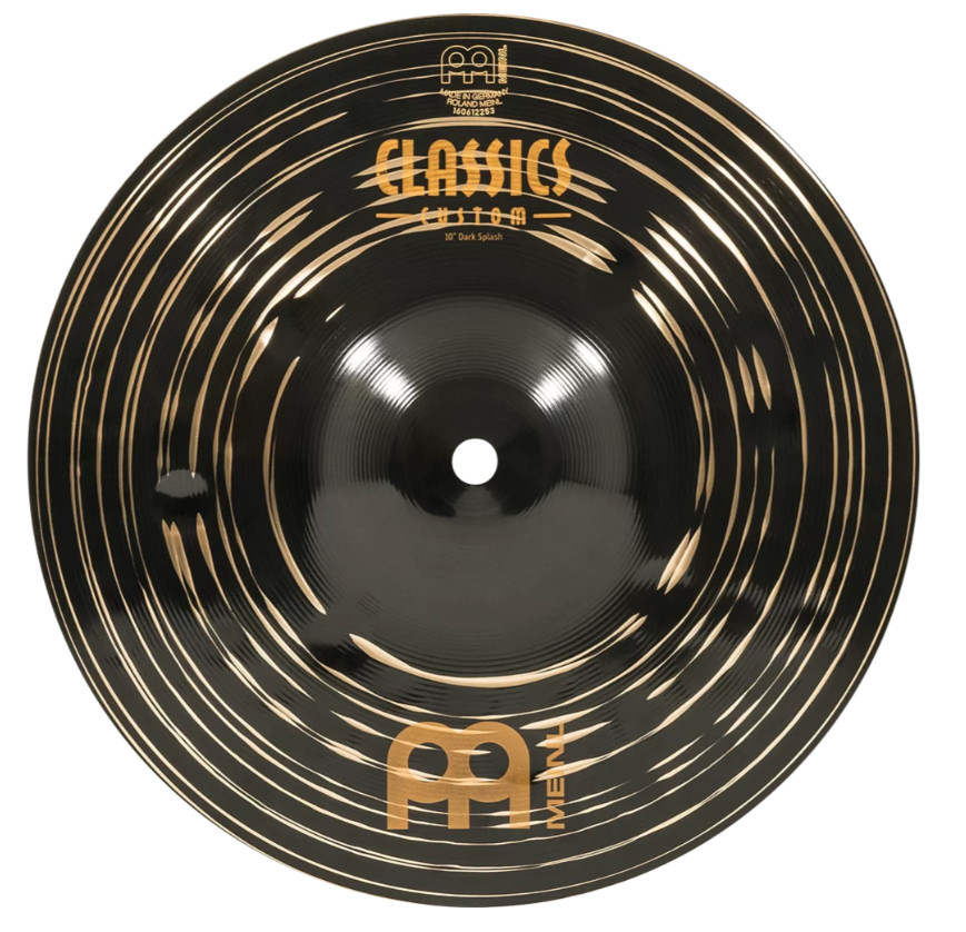 Meinl Classics Custom Dark 10" Splash Cymbal/New/Model # CC10DAS