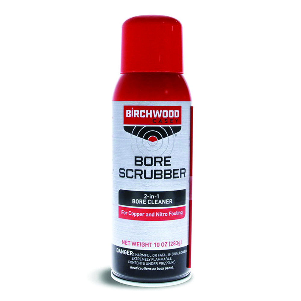 Birchwood Casey Bore Scrubber 2-in-1 Cleaner, 10 Fl Oz Aersol Spray #33640