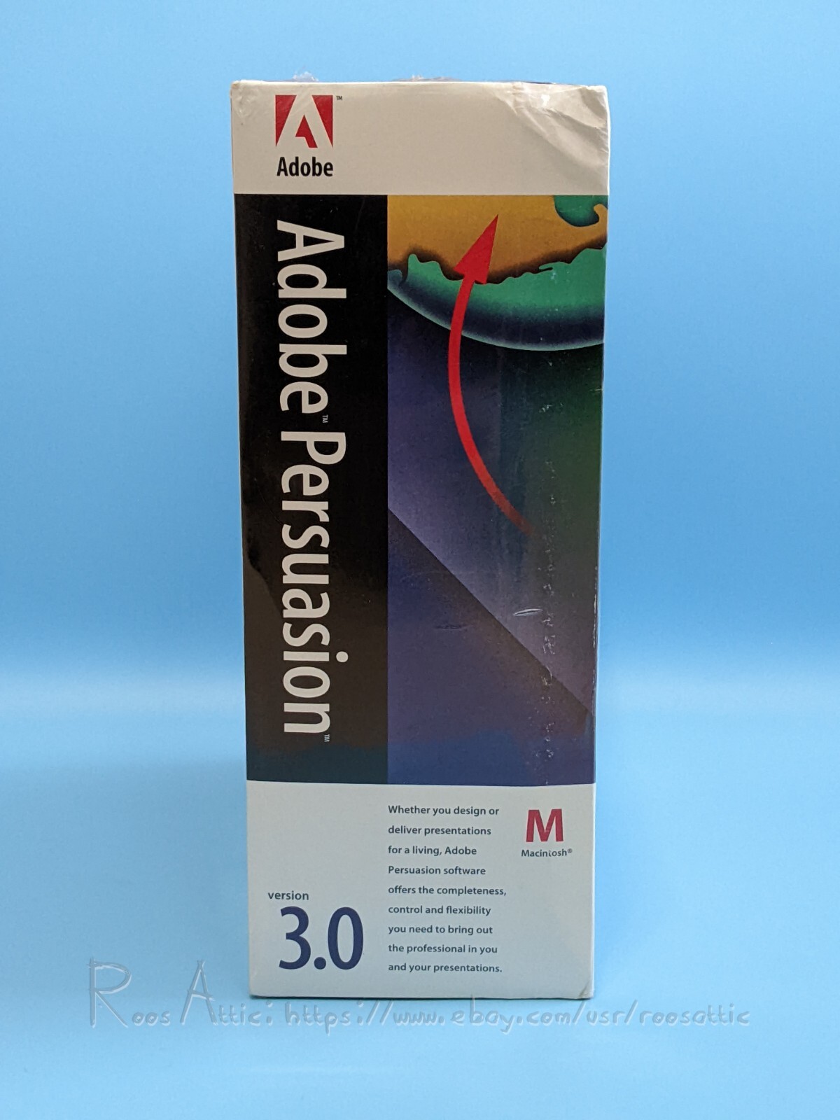 Adobe Persuasion Version 3.0 DEMO Apple Macintosh OS 1995: Software ~ NEW/SEALED